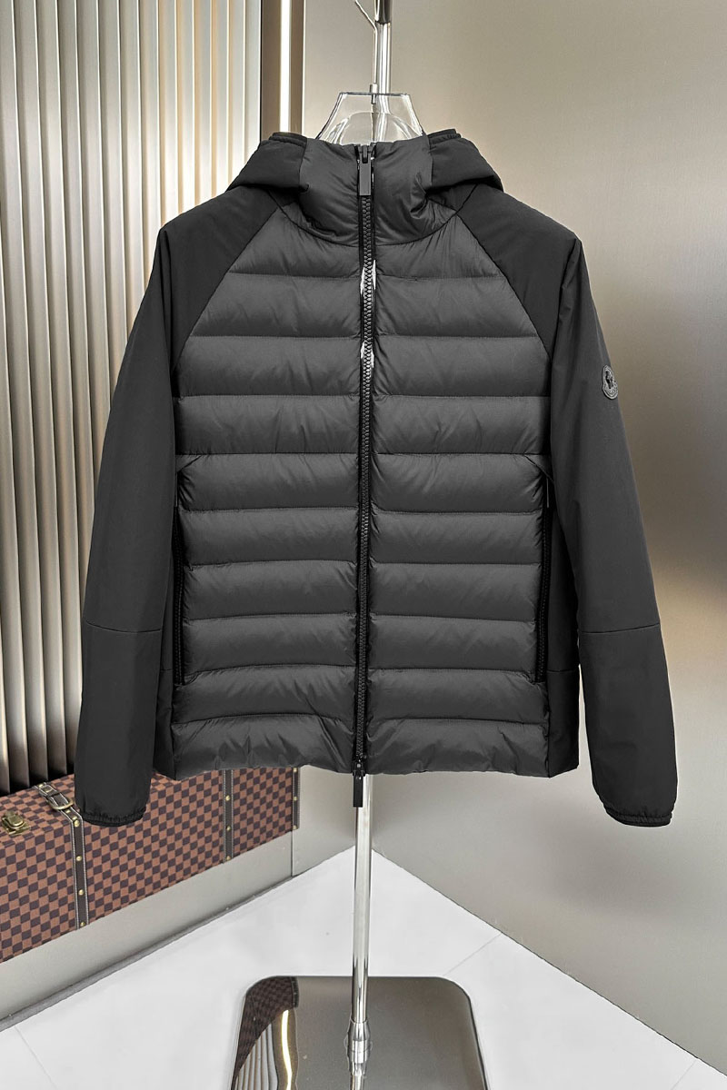 Moncler Мужской пуховик Viaur - Black