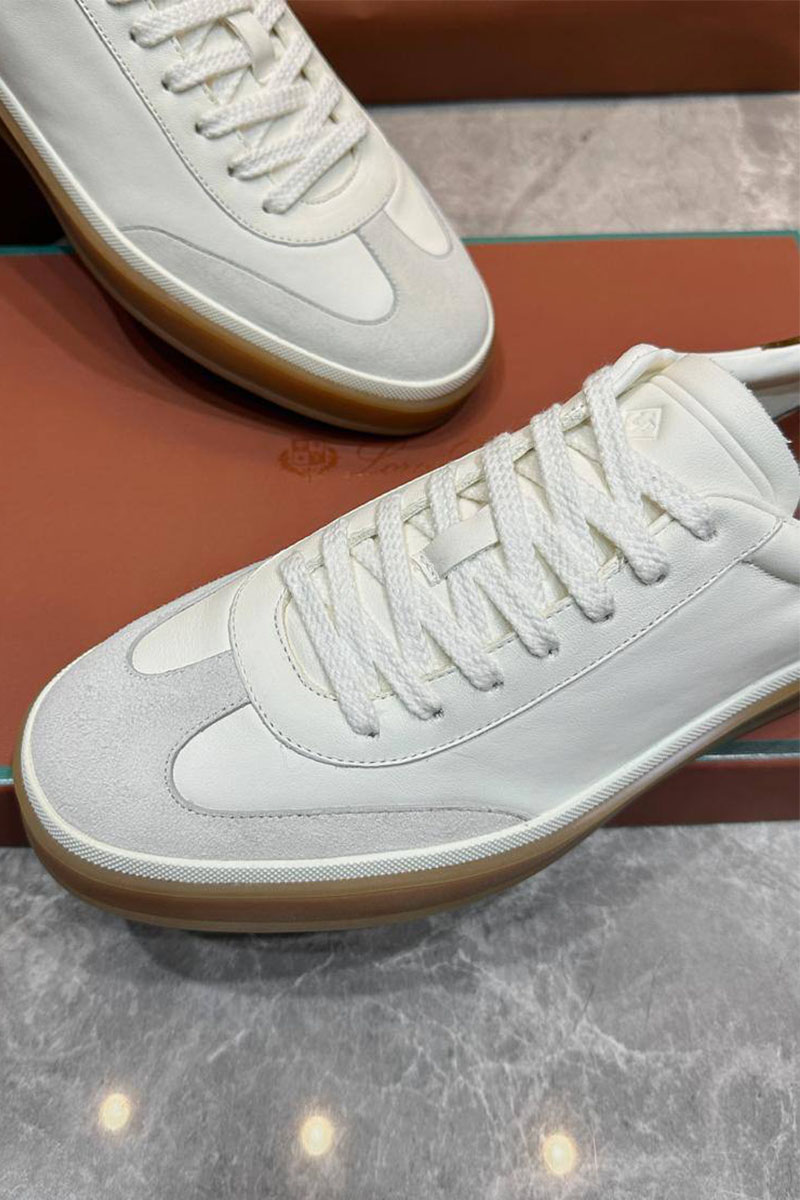 Loro Piana Мужские кроссовки Tennis Walk - White
