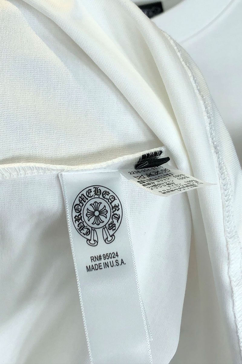Chrome Hearts Белая оверсайз футболка Premium