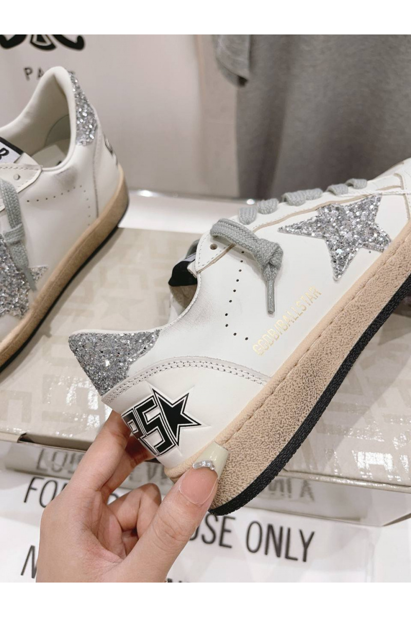 Designer Clothing Женские кожаные кроссовки Golden Goose Ball Star premium