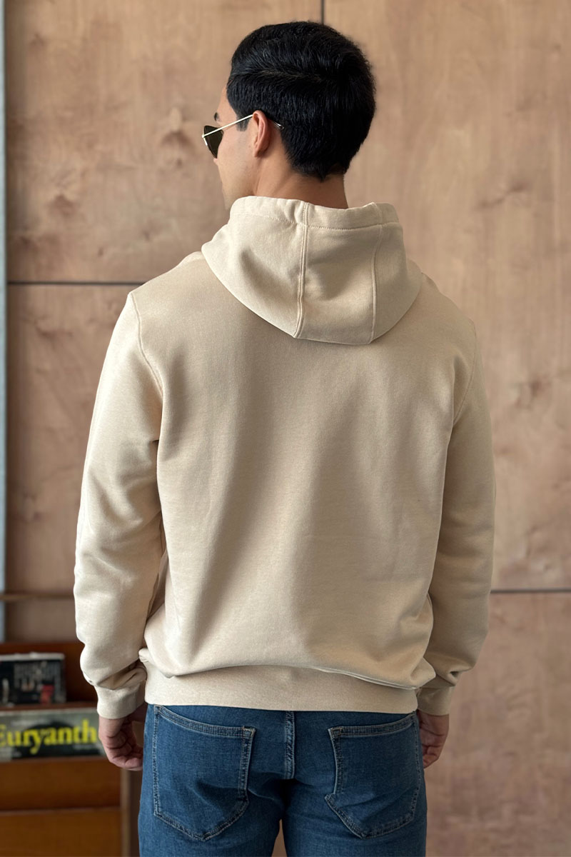 Burberry Мужское бежевое худи logo-print