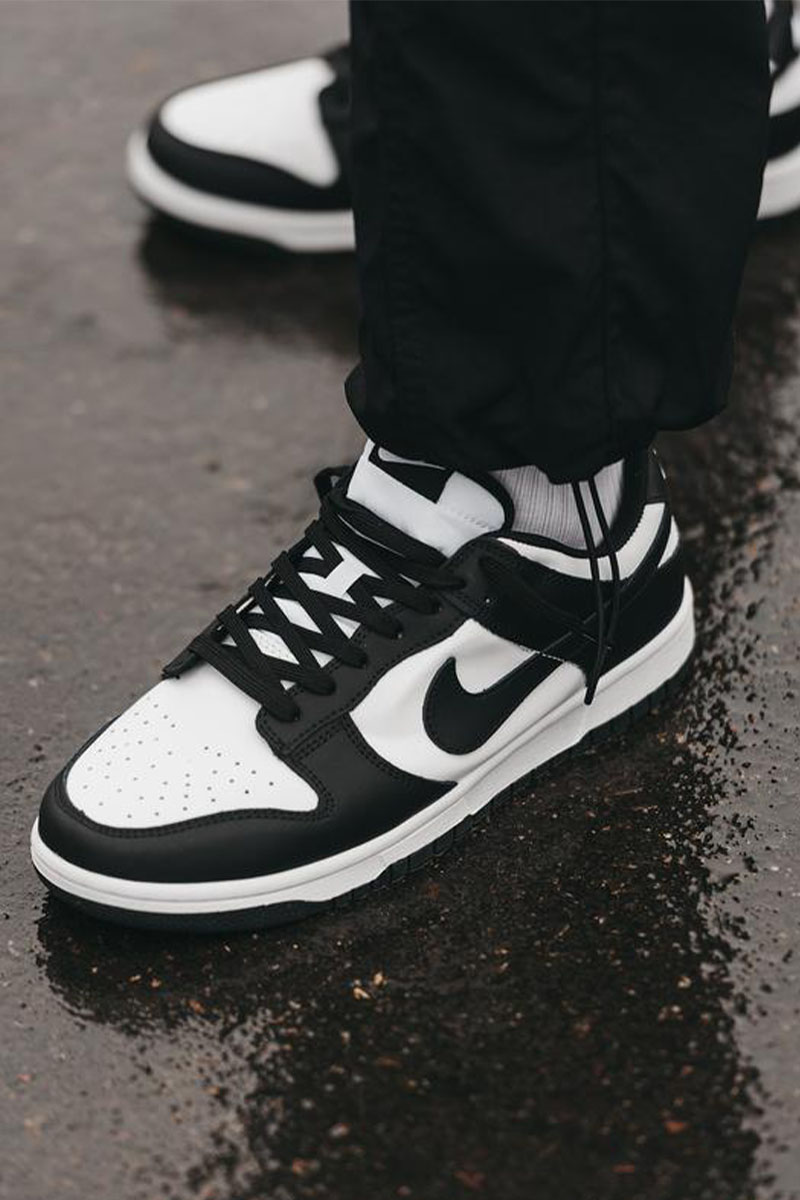 Nike Кроссовки Dunk Low - Black / White