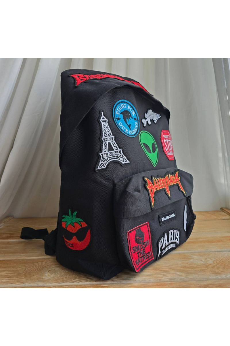 Balenciaga Текстильный рюкзак Explorer Animation 42x32 см