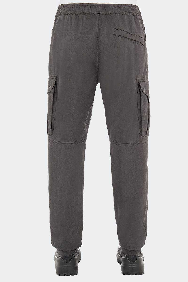 Stone Island Мужские тёмно-серые джоггеры с патчем