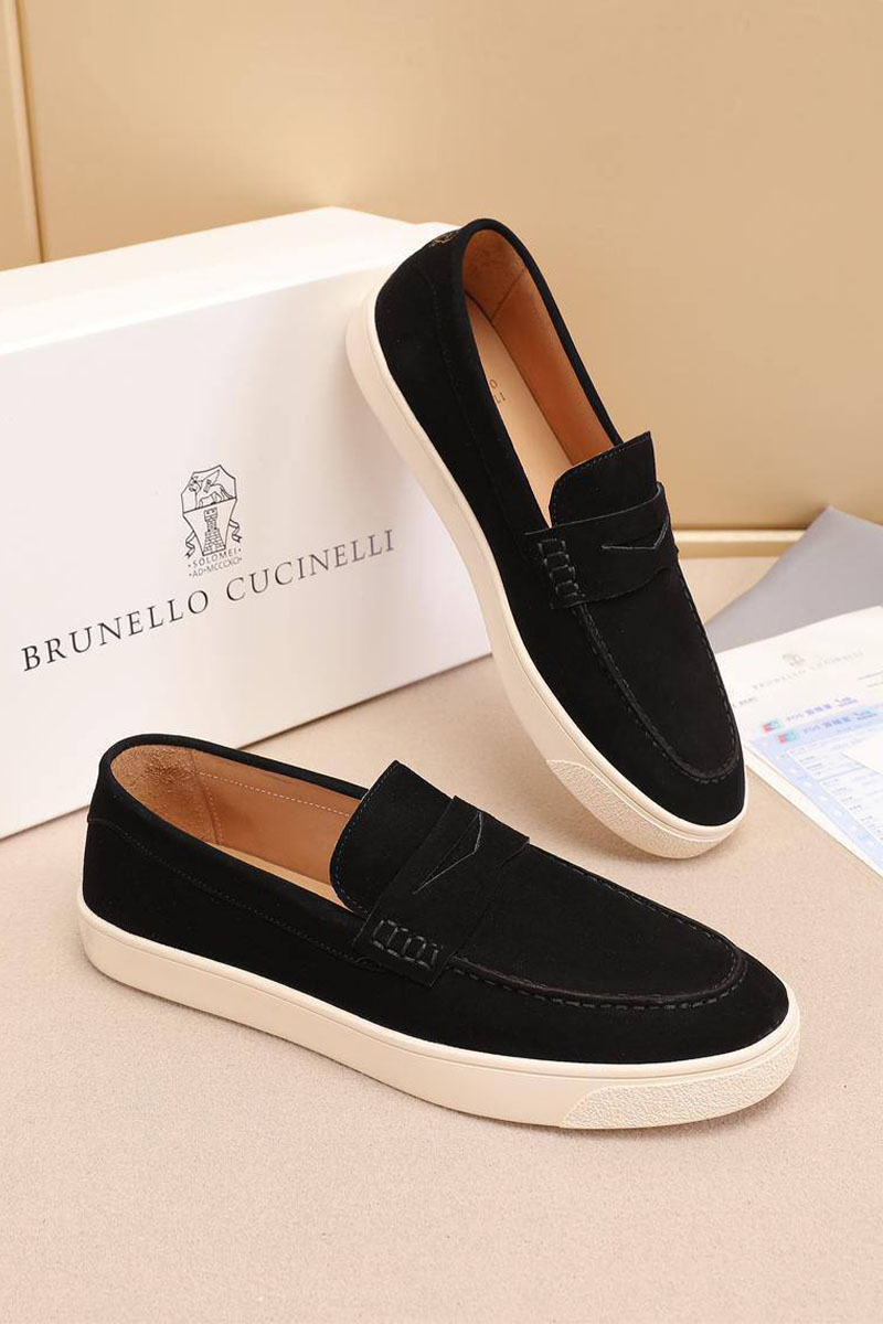 Brunеllо Сuсinеlli Мужские замшевые лоферы