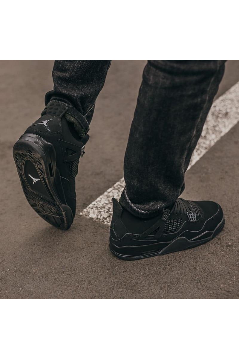 Nike Кроссовки AJ4 Retro "Black Cat" premium