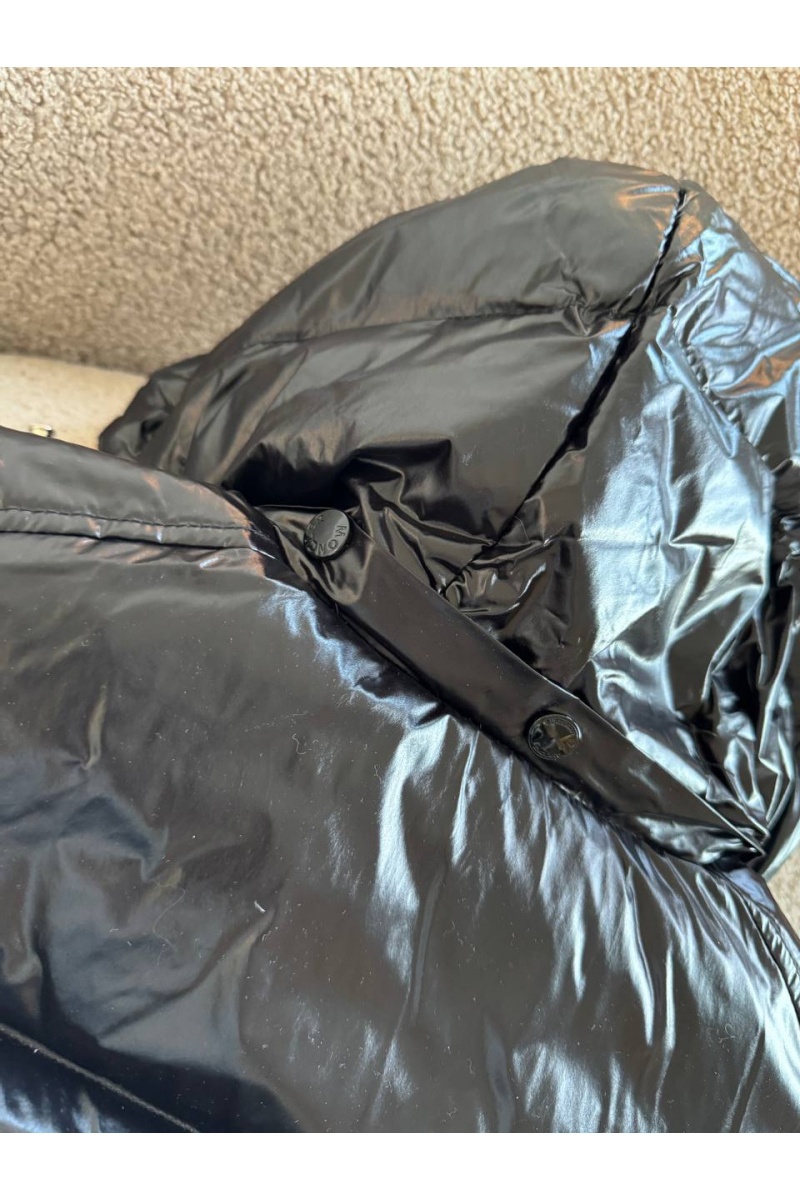 Moncler Женский чёрный жилет