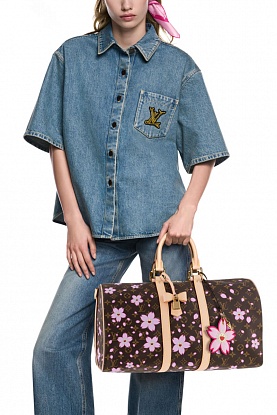 Дорожная сумка Takashi Murakami Keepall Bandoulière 45x22 см