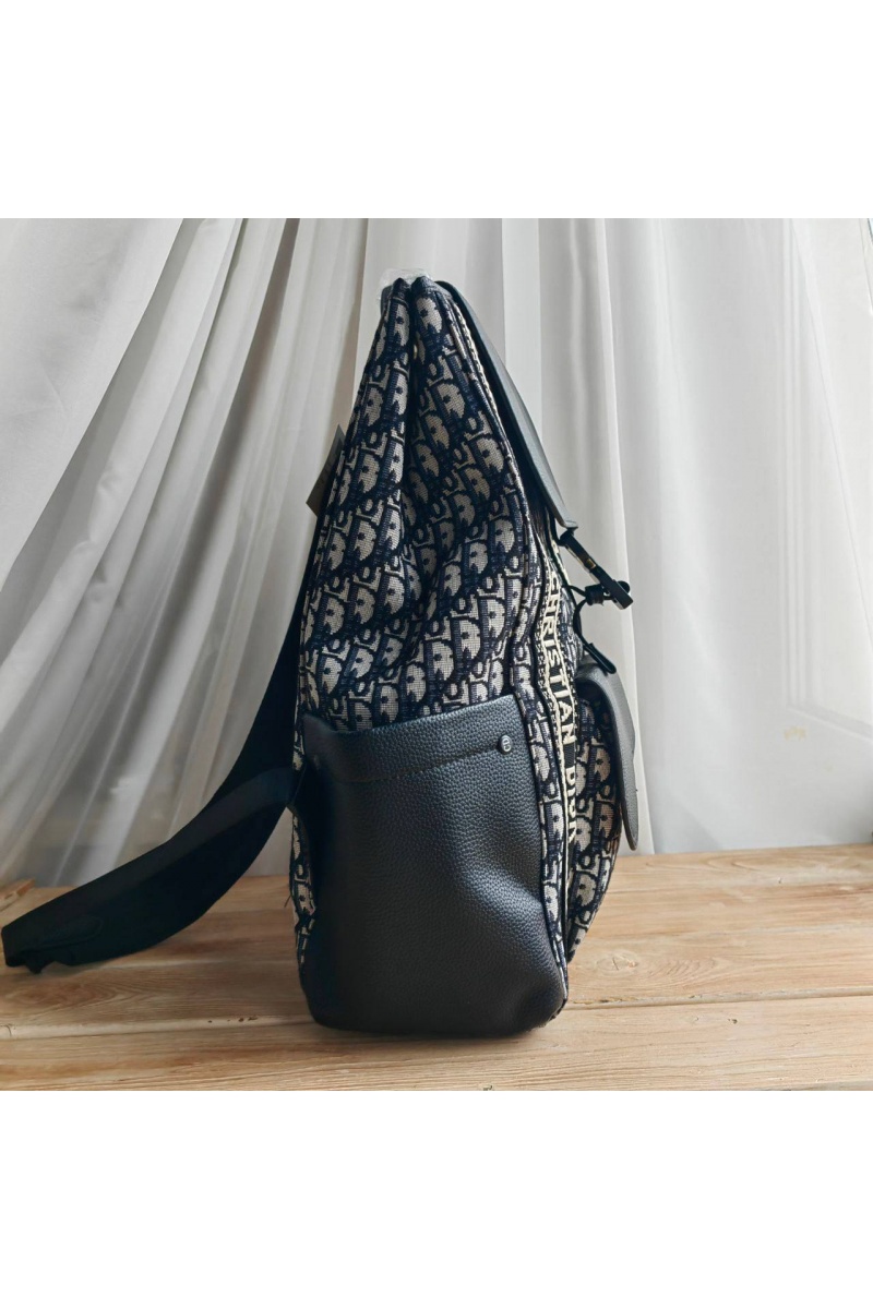 Dior Рюкзак Oblique Jacquard 42x30 см - White