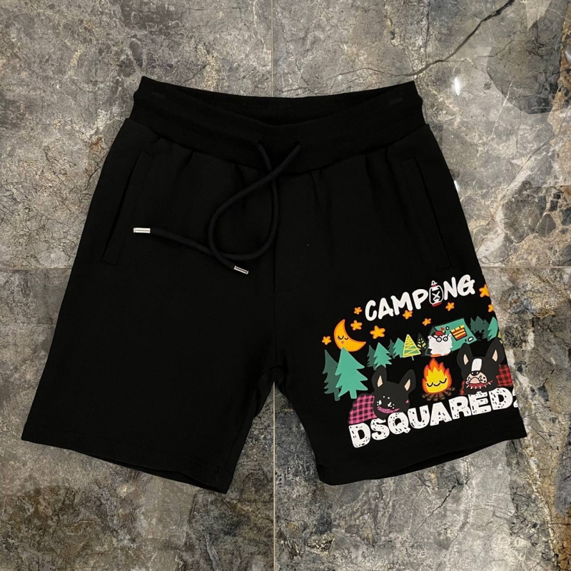 Dsquared2 Мужские шорты "Camping" - Black