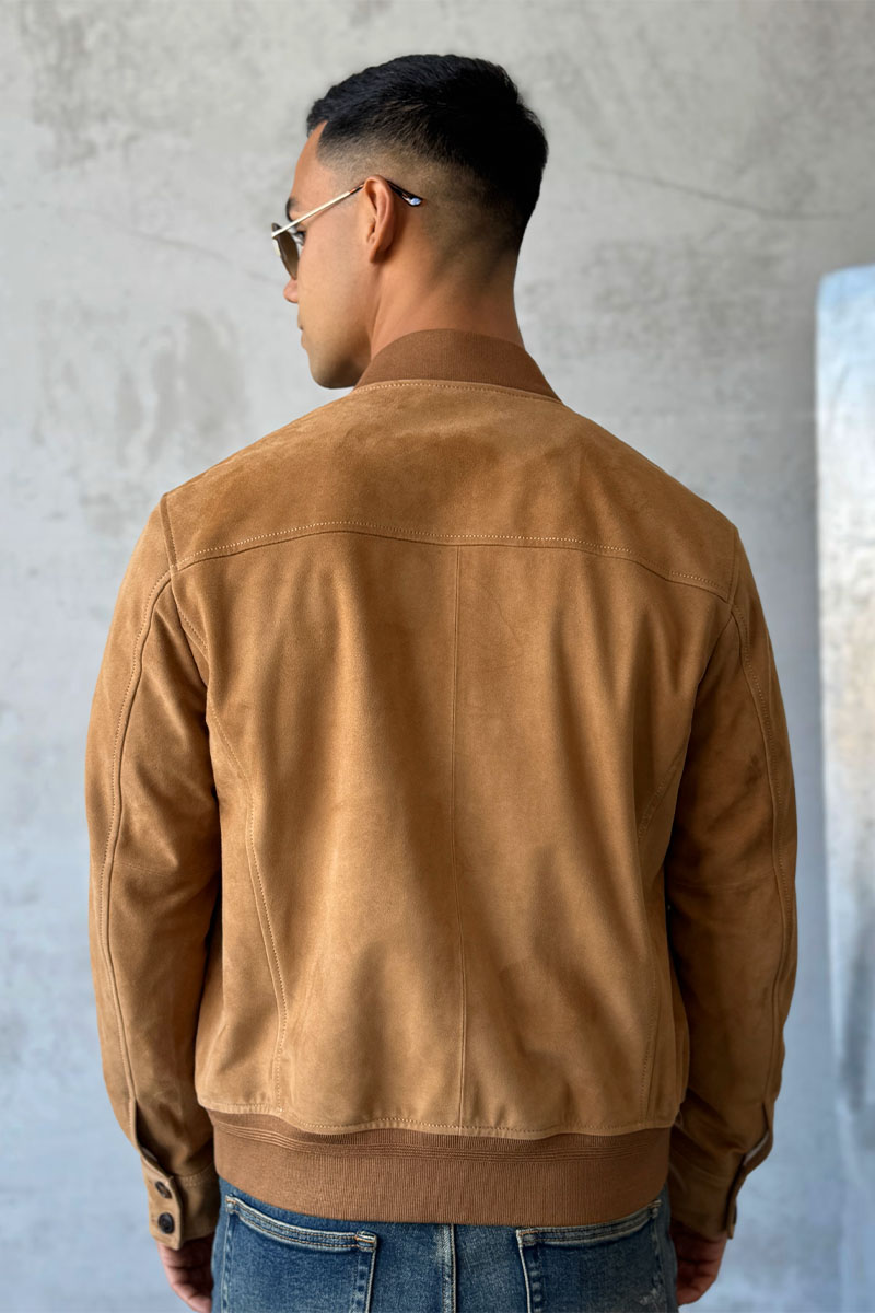 Loro Piana Мужская бежевая куртка Premium
