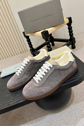 Замшевые кроссовки low-top