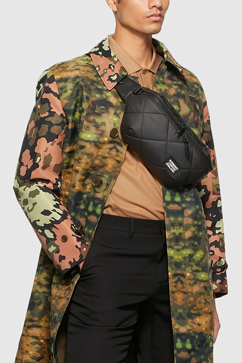 Burberry Нейлоновая сумка на пояс 30х16 см