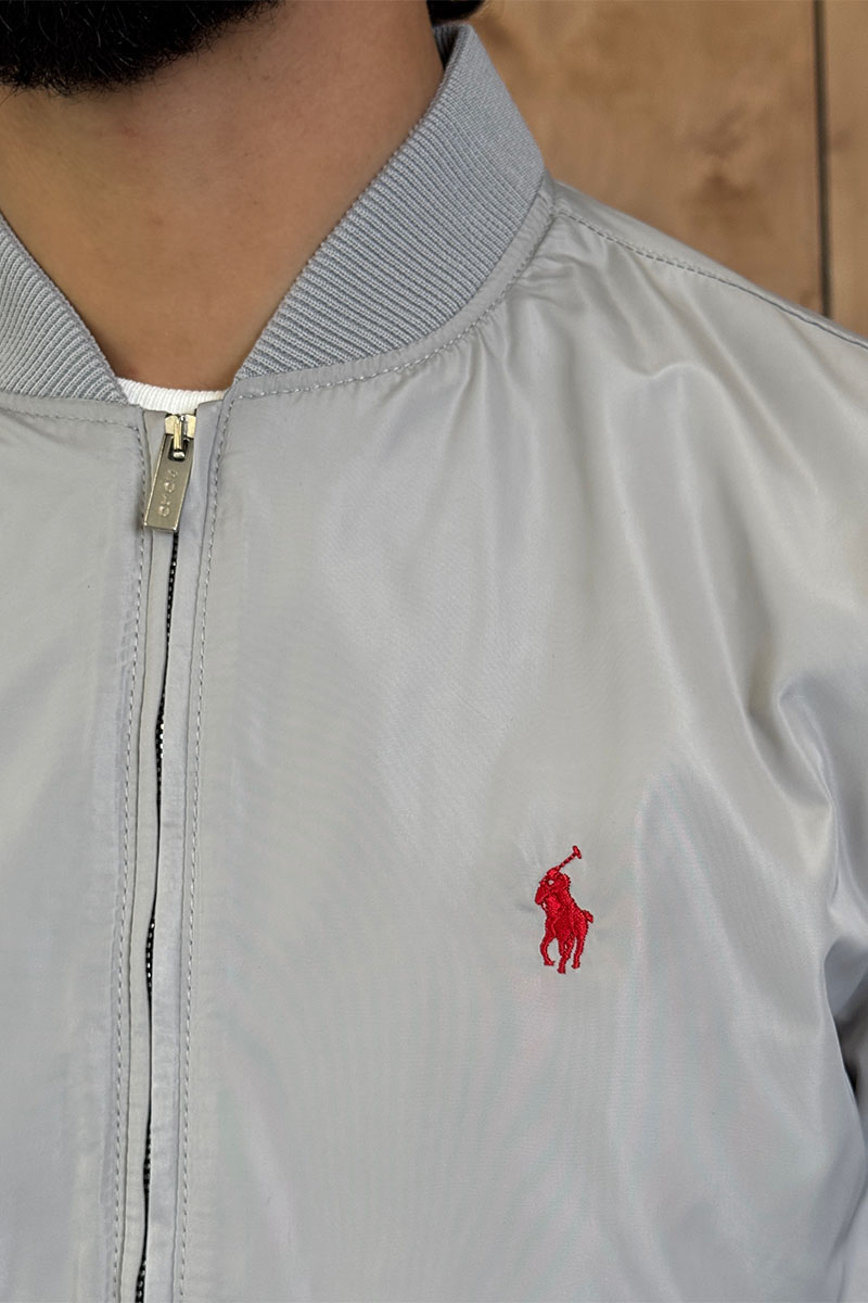 Polo Ralph Lauren Мужской серый бомбер 