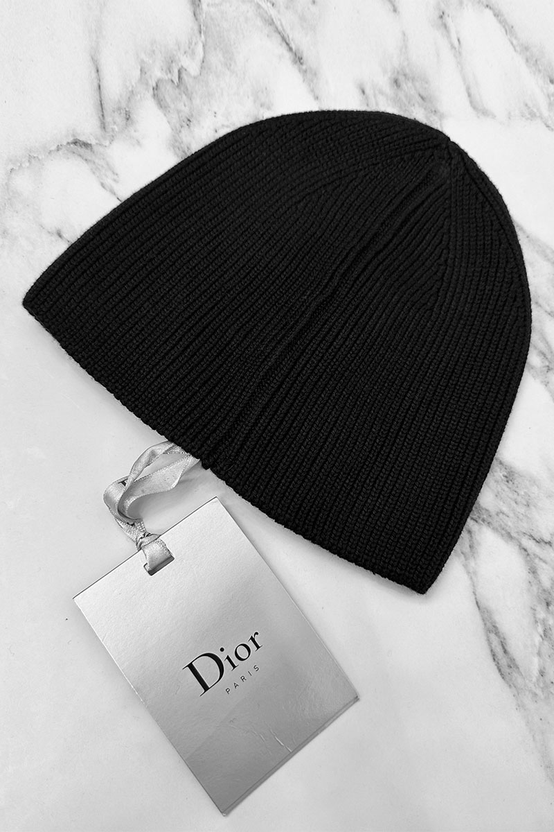 Dior Мужская шапка чёрного цвета