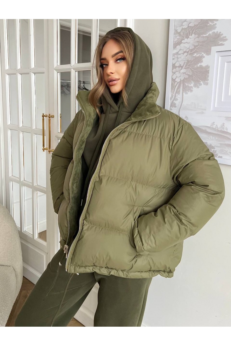 Loewe Женский костюм тройка на флисе Premium - Green