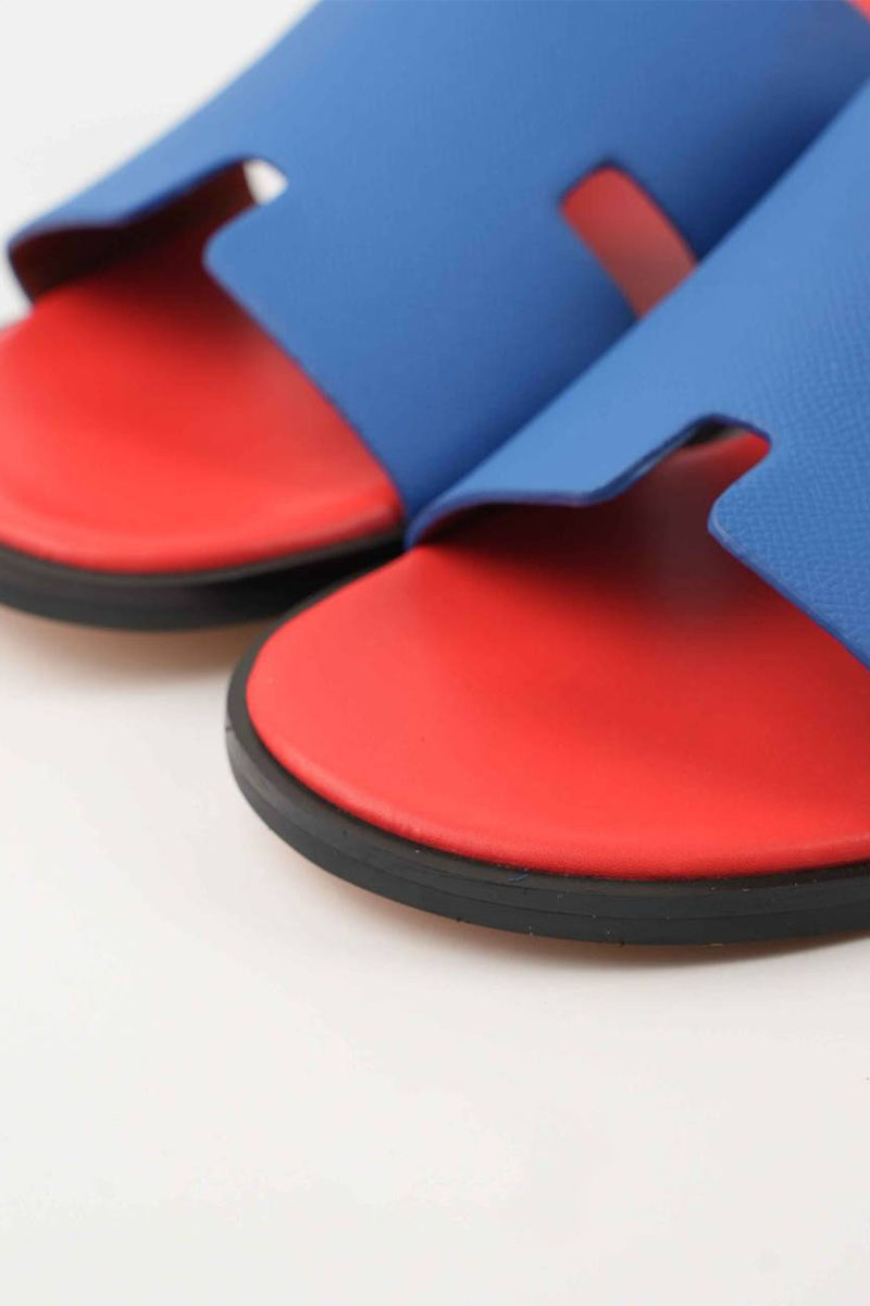 Hermes Мужские шлёпанцы Izmir - Blue / Red