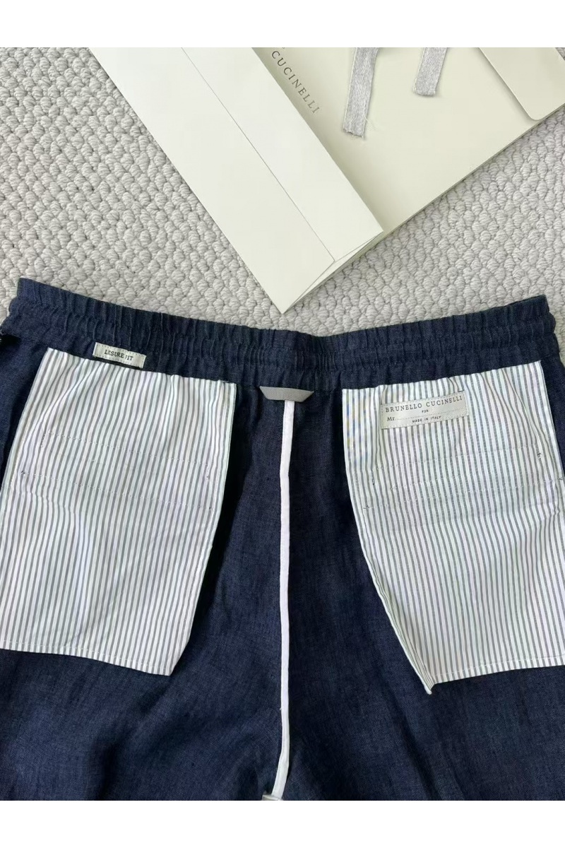 Brunеllо Сuсinеlli Льняные брюки Premium - Navy