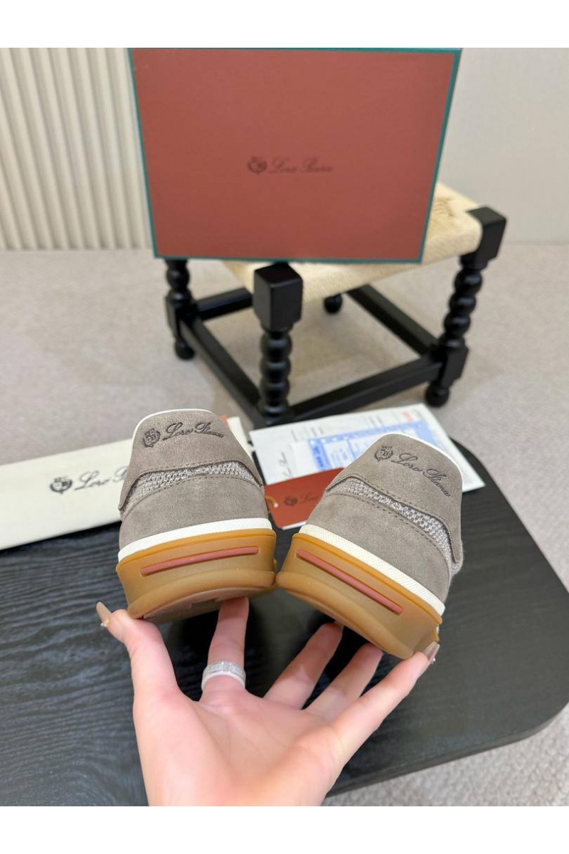 Loro Piana Мужские кроссовки Tennis Walk - Beige