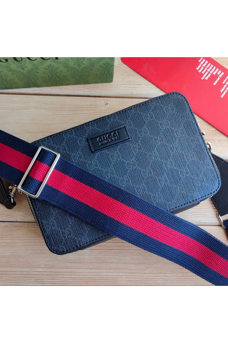 Gucci Мужская сумка на плечо с узором GG Supreme 22x14 см