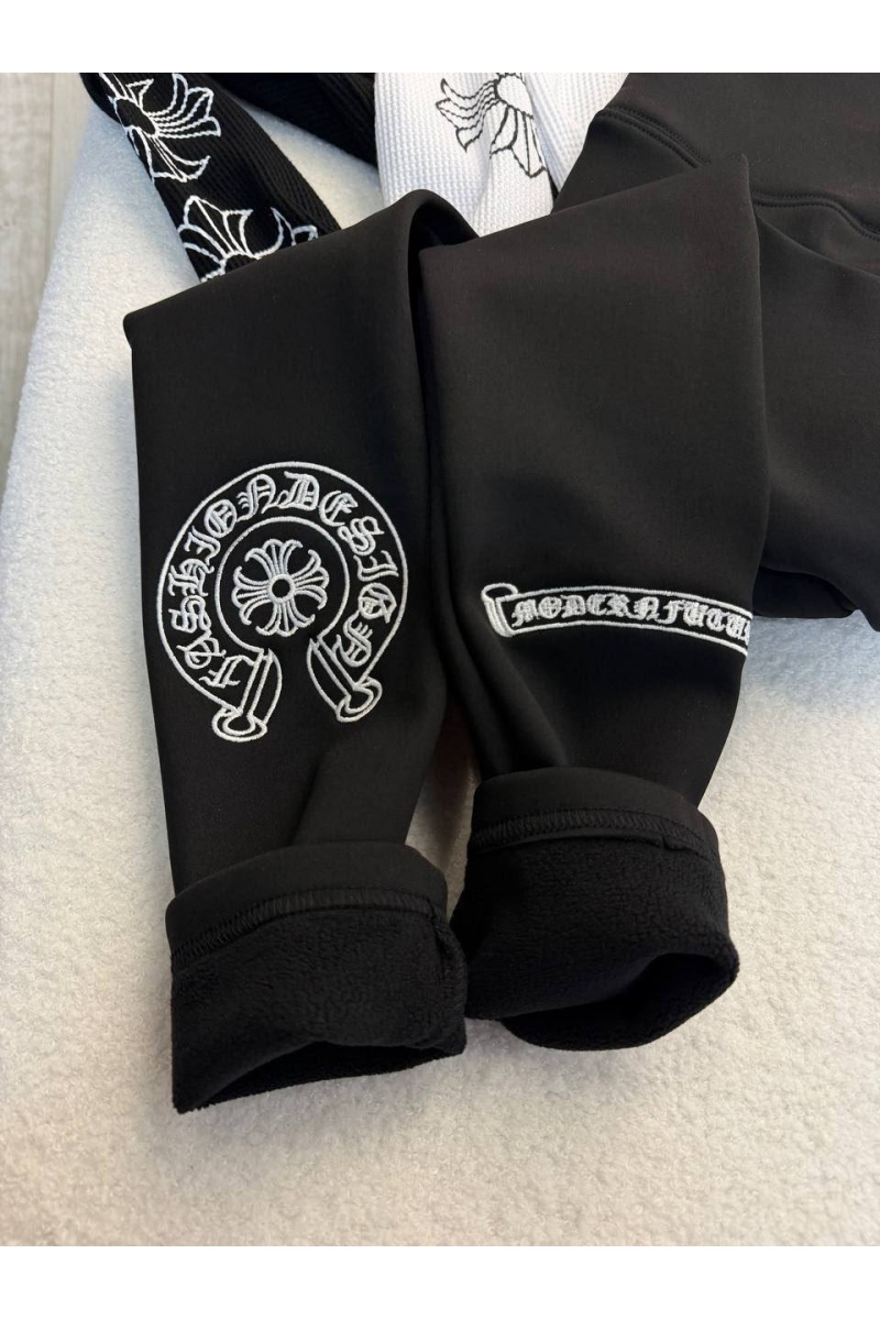Chrome Hearts Женские утеплённые леггинсы premium
