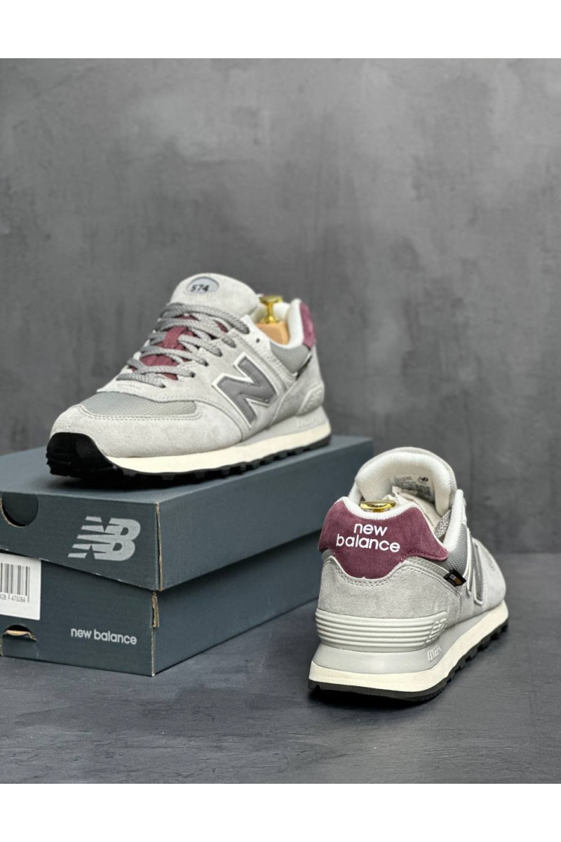 Sneakers Кроссовки 574 "Arctic Grey Maroon"