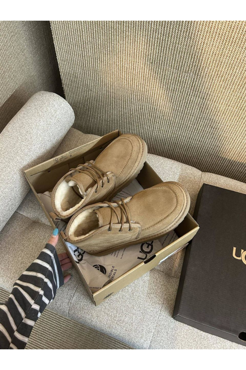 UGG Ботинки с мехом Neumel Moc - Mustard Seed