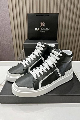 Кожаные кроссовки Paris High-Top
