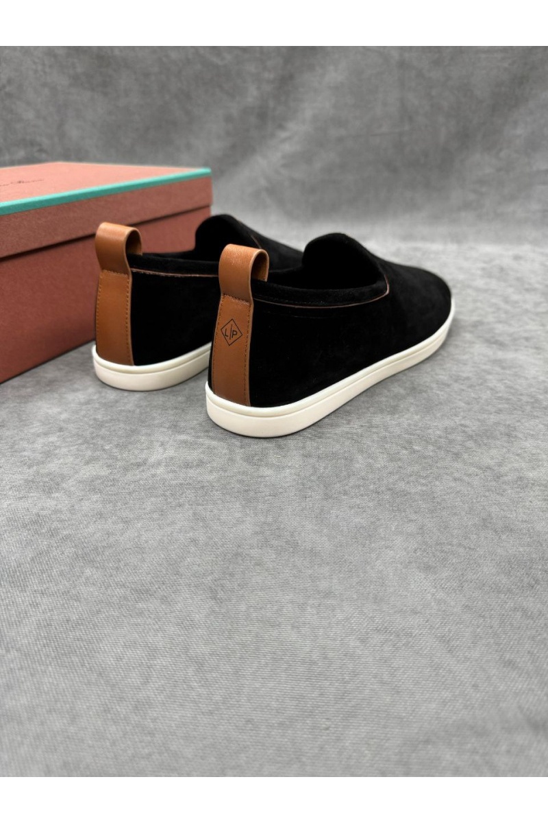 Loro Piana Мужские лоферы Venice Walk - Black