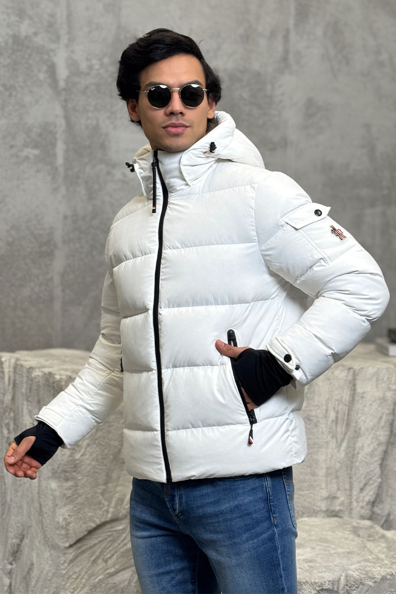 Moncler Мужской пуховик Grenoble - White