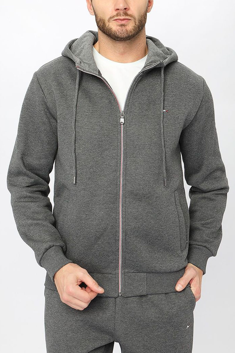 Paul & Shark Утеплённый костюм на флисе серого цвета