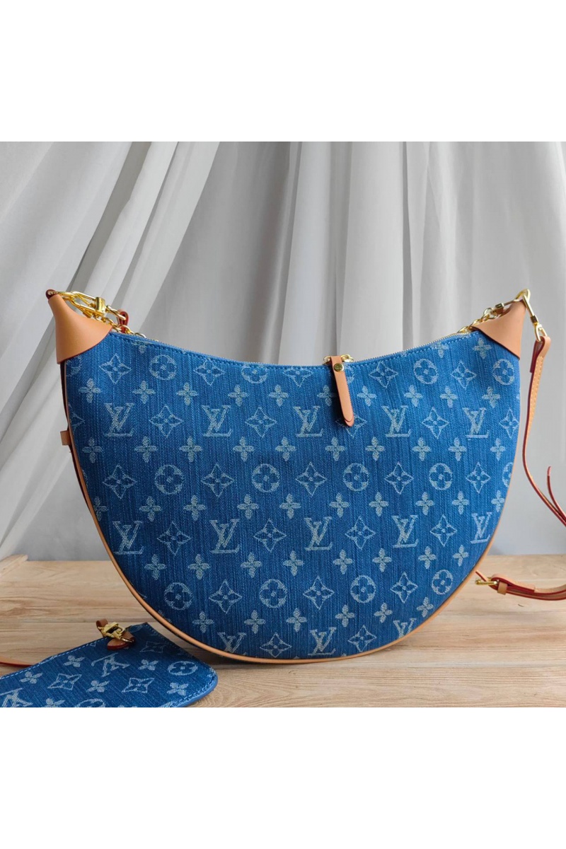 Lоuis Vuittоn Женская сумка Loop Hobo Monogram Jeans 35x25 см