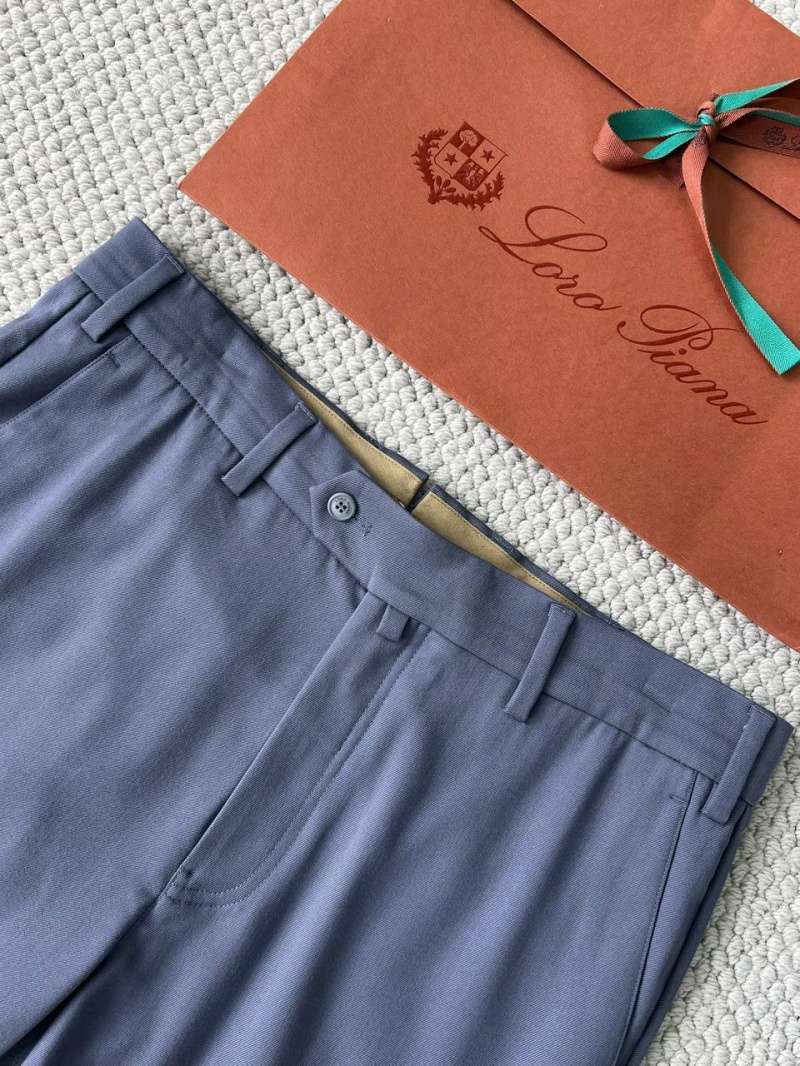 Loro Piana Мужские брюки Premium - Denim Blue