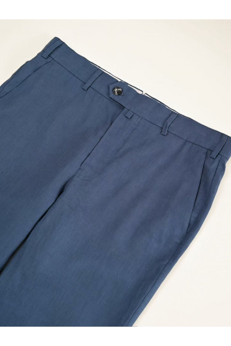 Loro Piana Мужские синие брюки premium