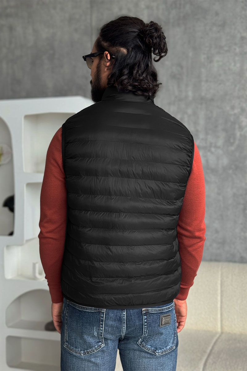 Loro Piana Чёрный двусторонний жилет 