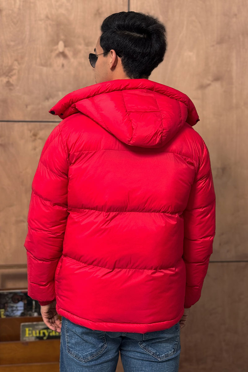 Moncler Мужская куртка красного цвета