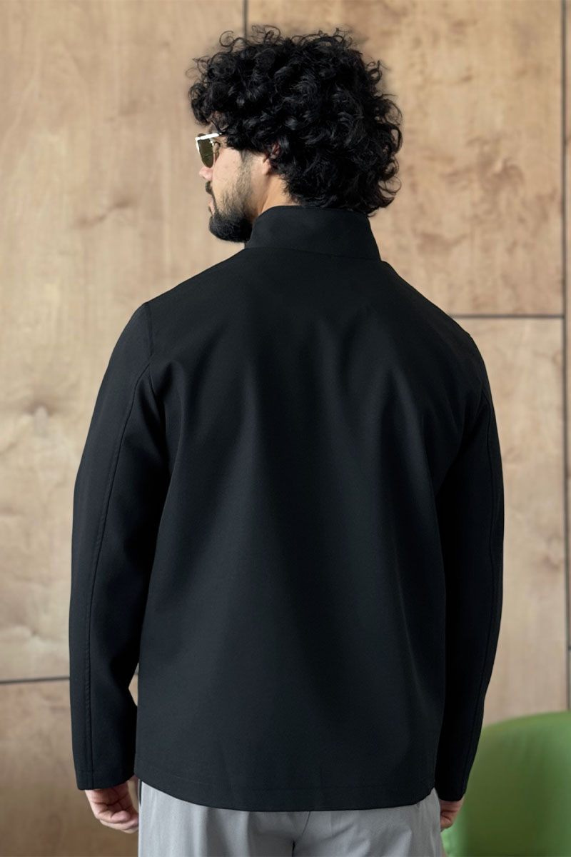 Hermes Мужская чёрная куртка 