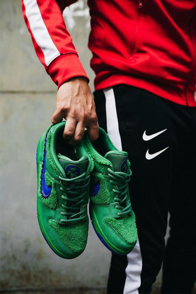 Nike Кроссовки Grateful Dead x SB Dunk Low "Green Bear"