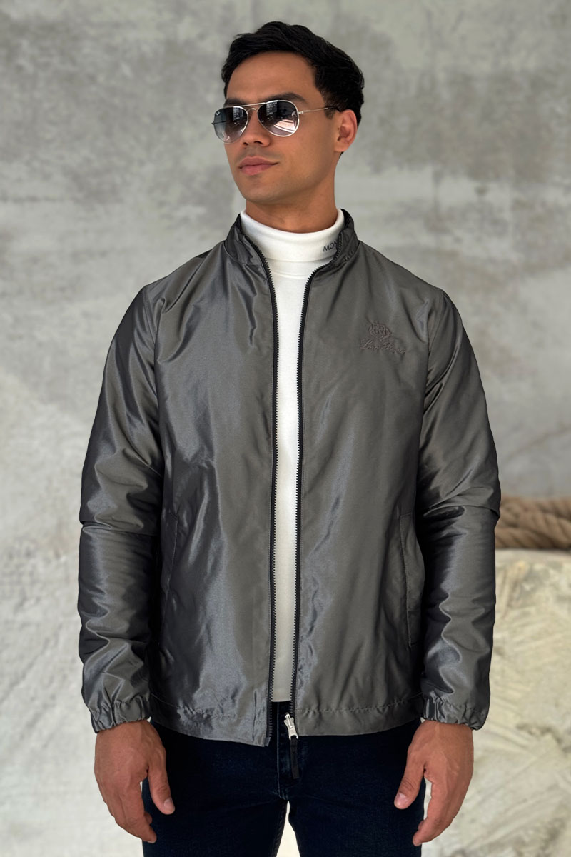 Loro Piana Двусторонняя ветровка - Grey / Black 