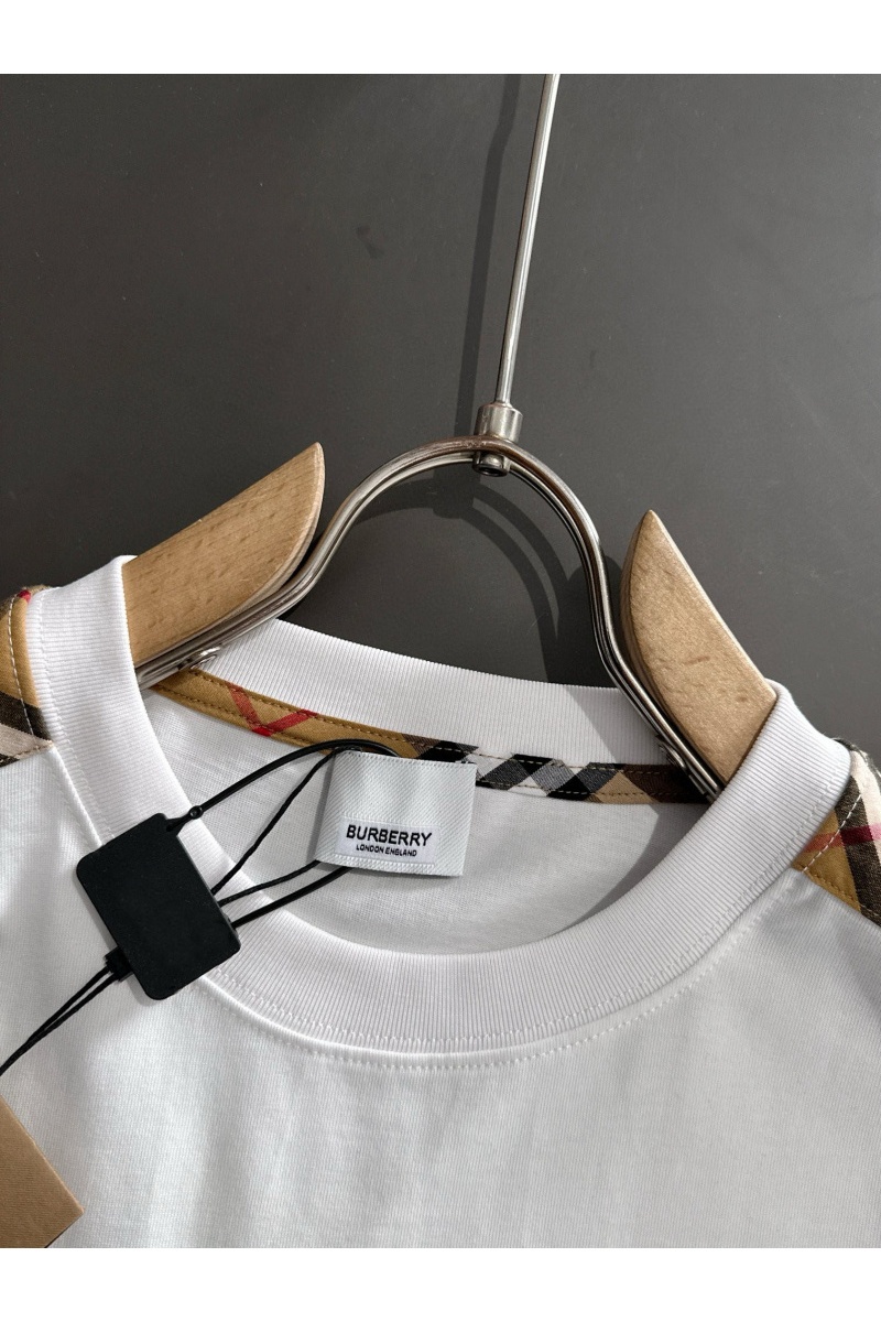 Burberry Футболка белого цвета Premium
