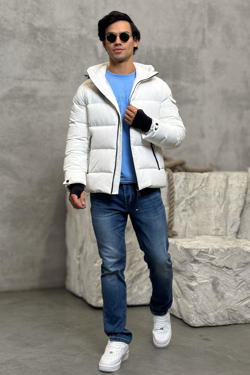 Moncler Мужской пуховик Grenoble - White