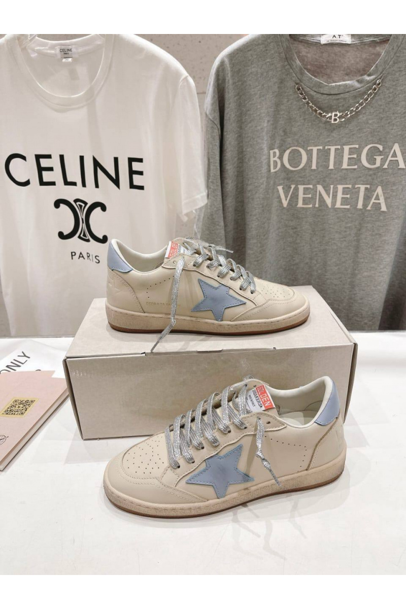 Designer Clothing Женские кожаные кроссовки Golden Goose Ball Star premium