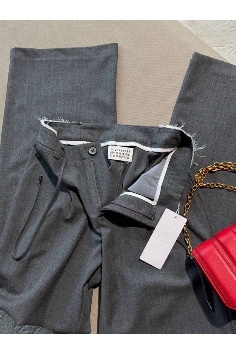 Designer Clothing Женские брюки Maison Margiela premium - Grey
