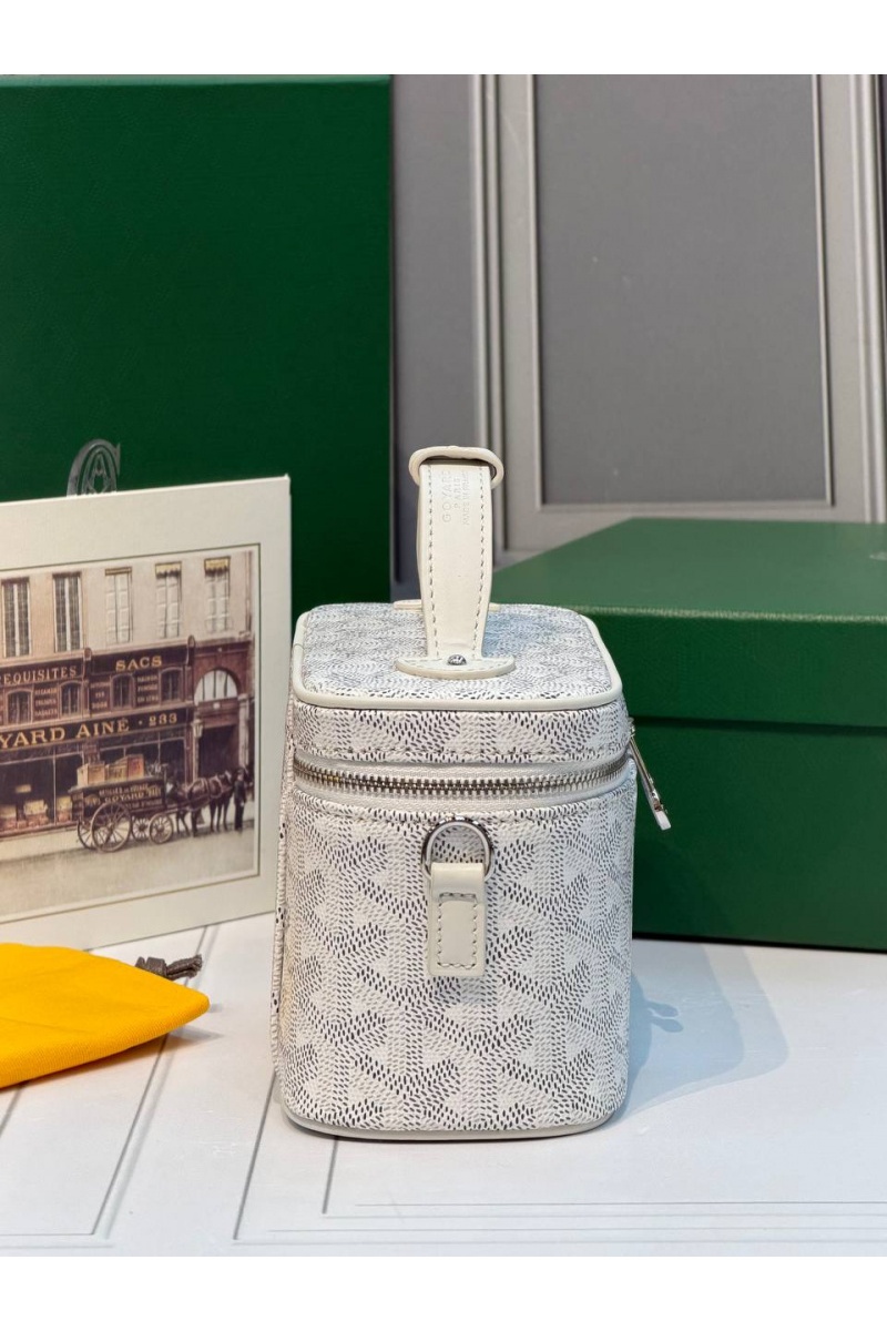 Designer Clothing Кожаная сумка Goyard Muse Mini Vanity ​premium 16,5x10,5x8 см