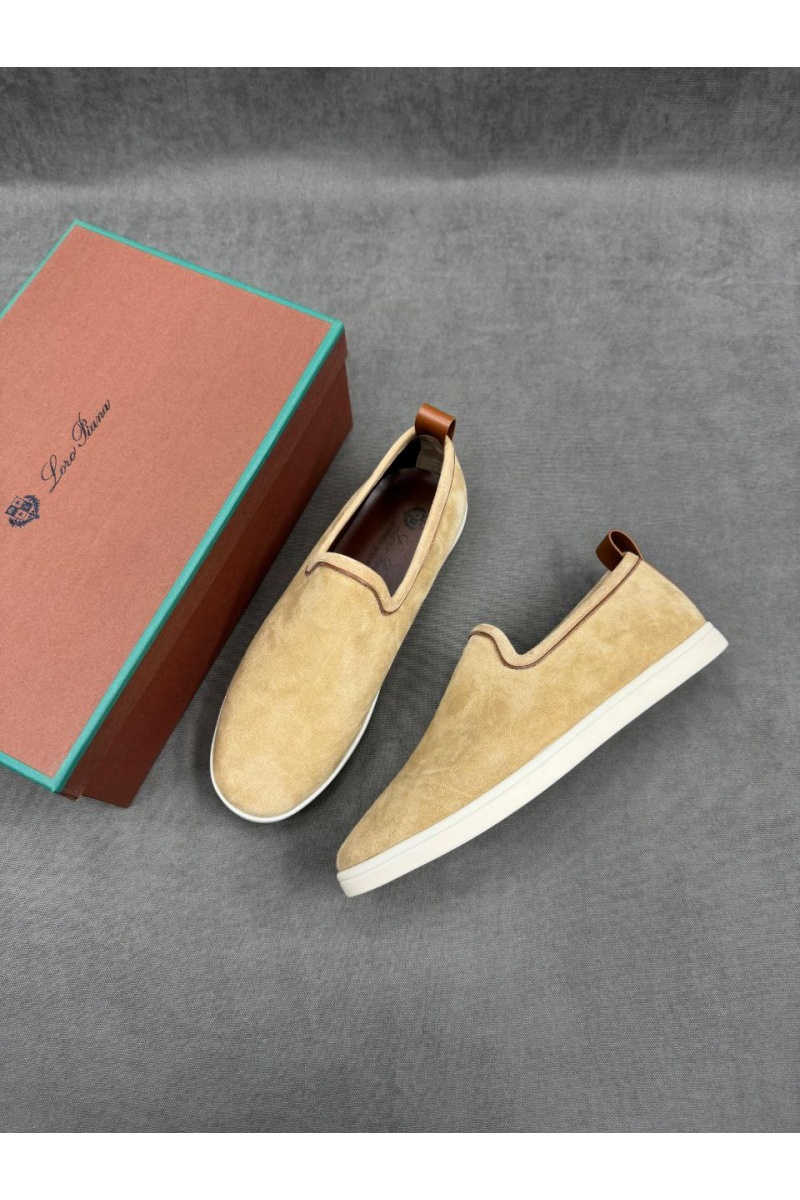 Loro Piana Мужские лоферы Venice Walk - Beige