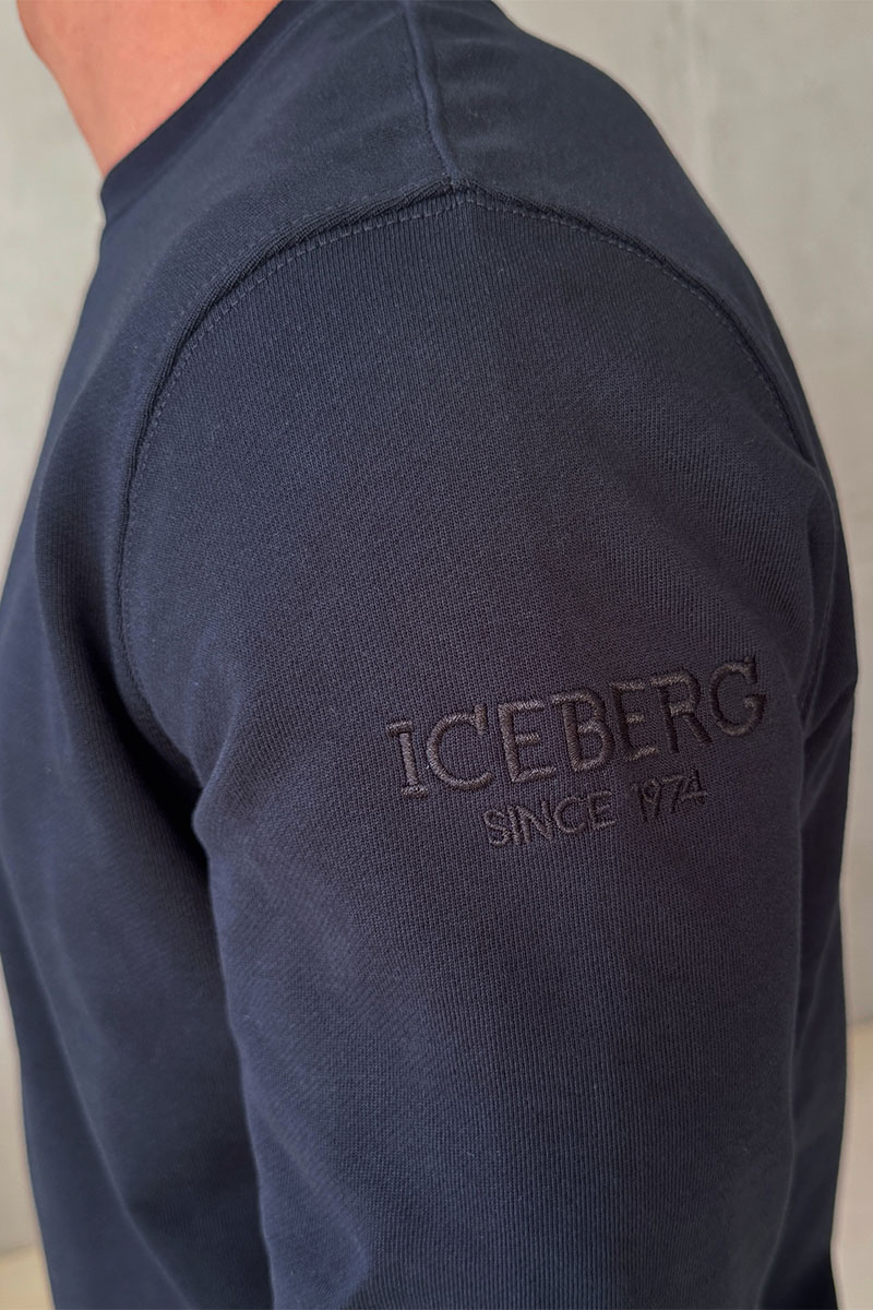 Iceberg Мужской свитшот "Daffy Duck" - Navy