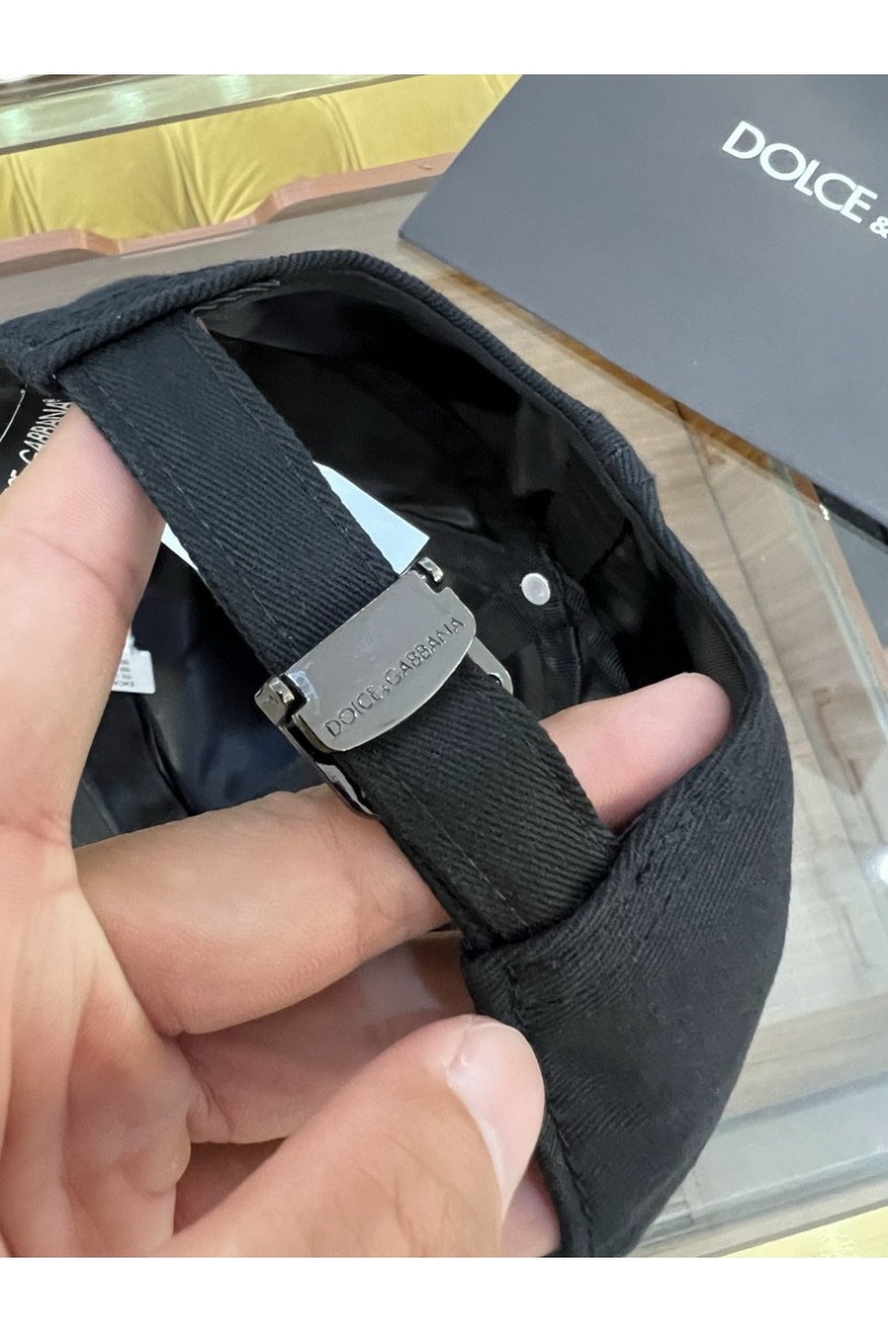 Dоlсе & Gаbbаnа Бейсболка чёрного цвета logo-embroidered