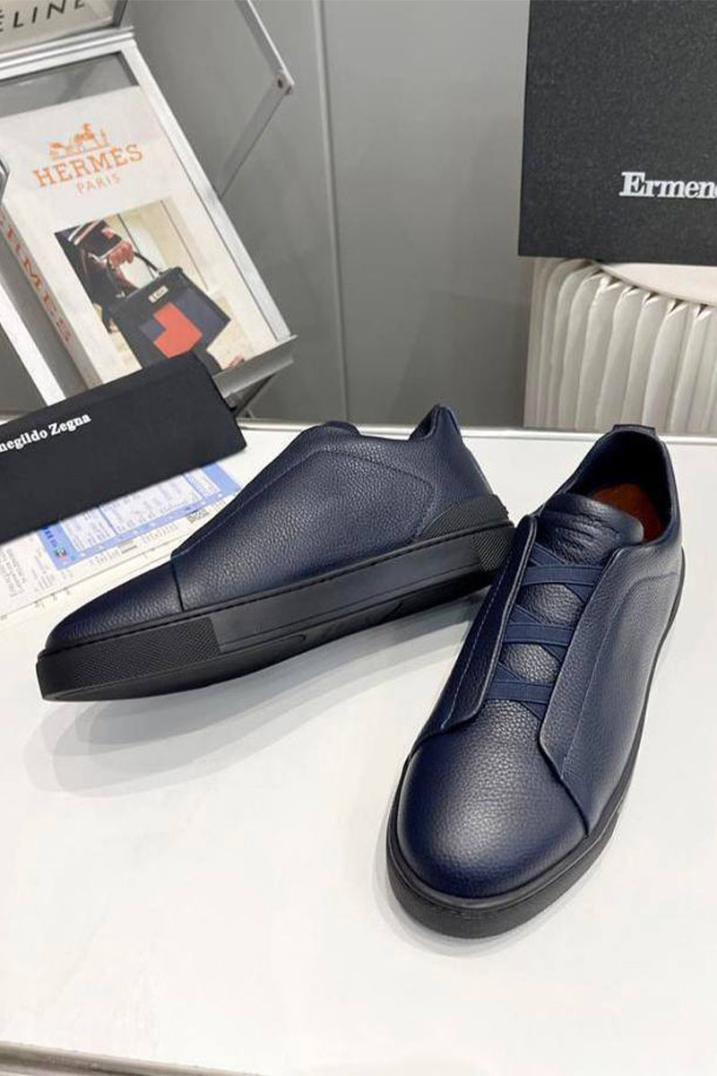 Zegna Мужские кроссовки Triple Stitch 