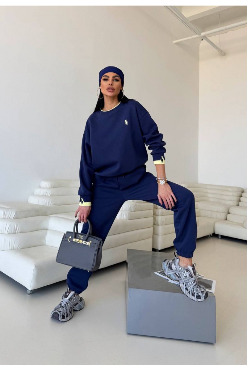 Polo Ralph Lauren Синий женский костюм premium