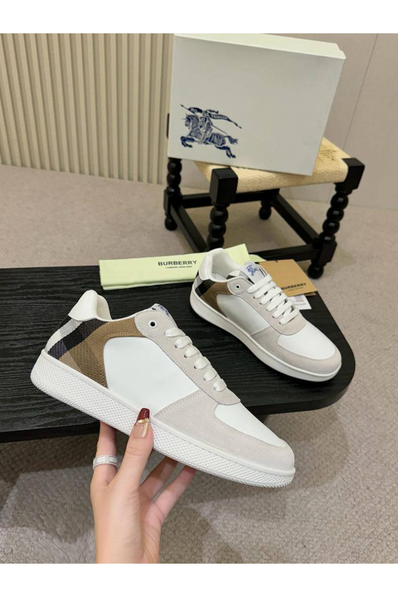 Burberry Мужские кроссовки Terrace - White